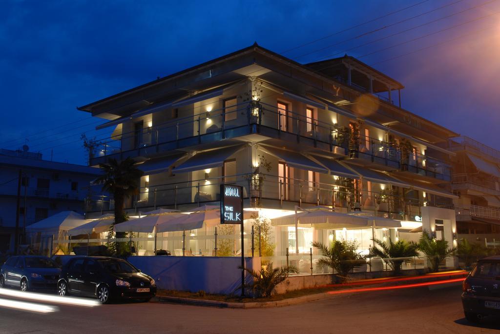The Silk Hotel Paralía Exteriör bild